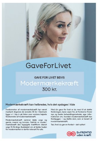 Gave for livet - Modermærkekræft